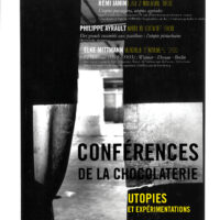 Conférences de la chocolaterie – le programme