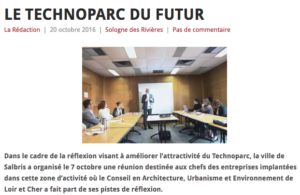 Lire la suite à propos de l’article L’attractivité du Technoparc de Salbris en question