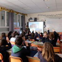 Atelier écoquartier et maquette avec les CM de l’école Saint Marie de Blois