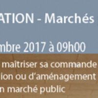 Formation Marchés Publics 30/11/2017