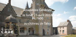 Lire la suite à propos de l’article Assemblée Générale du CAUE – 23/04/2018