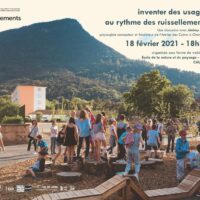 Webinaire le 18 février 2021 : inventer des usages au rythme du ruissellement