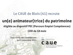 Lire la suite à propos de l’article Le CAUE recrute un(e) animateur(trice) du patrimoine – RECRUTEMENT CLOS