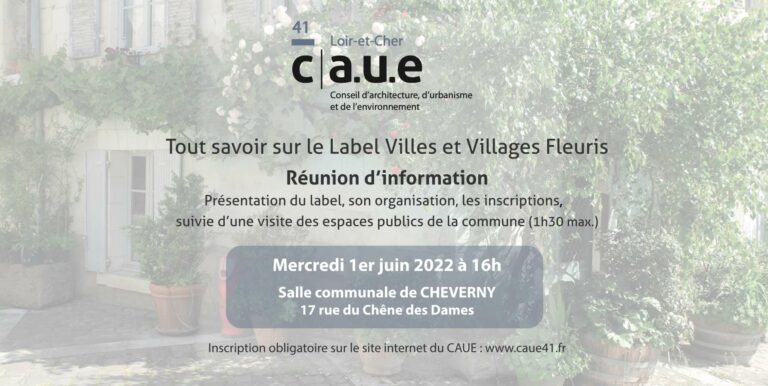 You are currently viewing Réunion de présentation du Label Villes et Villages Fleuris