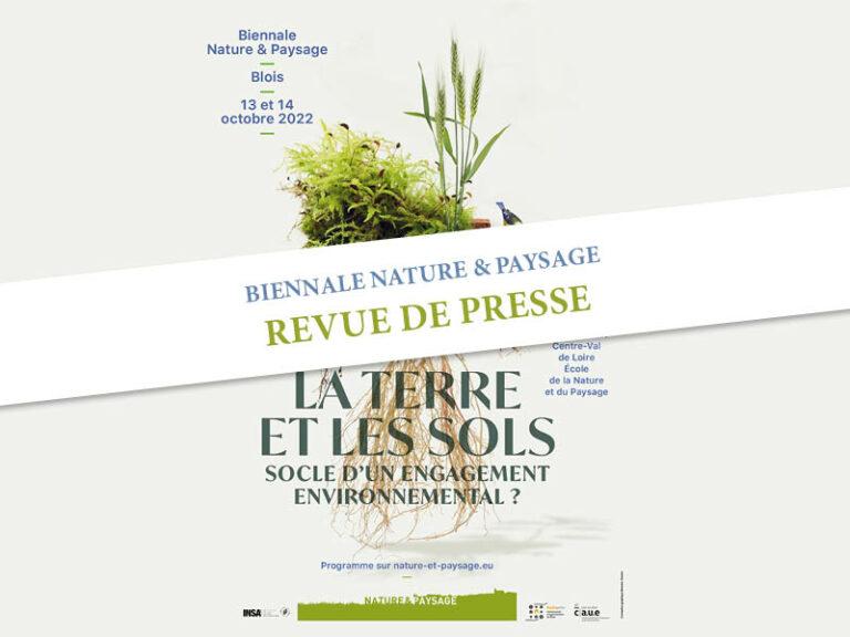 You are currently viewing La biennale Nature et Paysage 2022 dans la presse