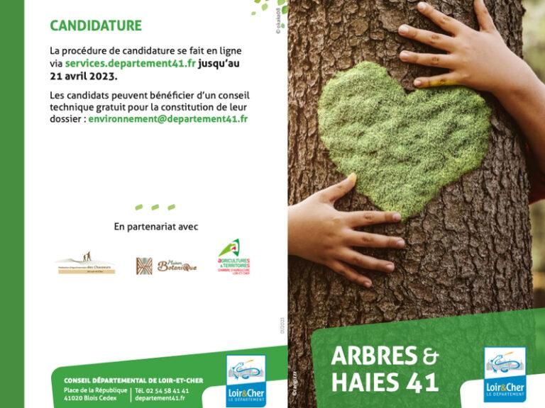 You are currently viewing Appel à projets « Arbres et Haies 41 » : candidatures à déposer avant le 21 avril 2023