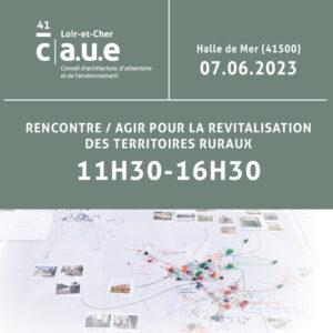 Rencontre "Agir pour la revitalisation des territoires ruraux"