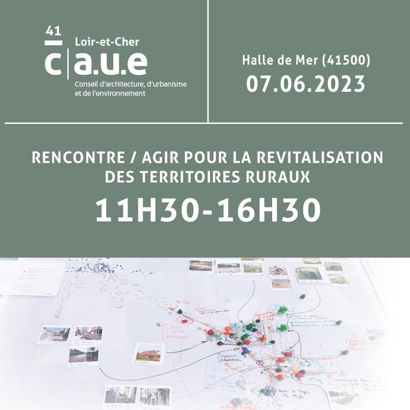 Rencontre "Agir pour la revitalisation des territoires ruraux"