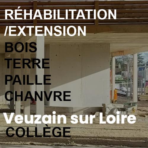 You are currently viewing Visite de chantier de réhabilitation et extension du collège de Veuzain-sur-Loire
