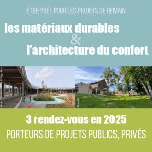 Les matériaux durables et l'architecture du confort, conférence Epicuria