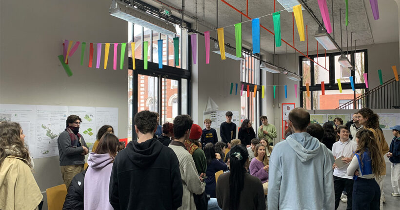 Des étudiants en mode projet à partir de la cité agricole de Champigny-en-Beauce